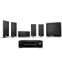 Домашний кинотеатр 5.1 KEF T101 BLACK + AV-ресивер Onkyo TX-SR393 black